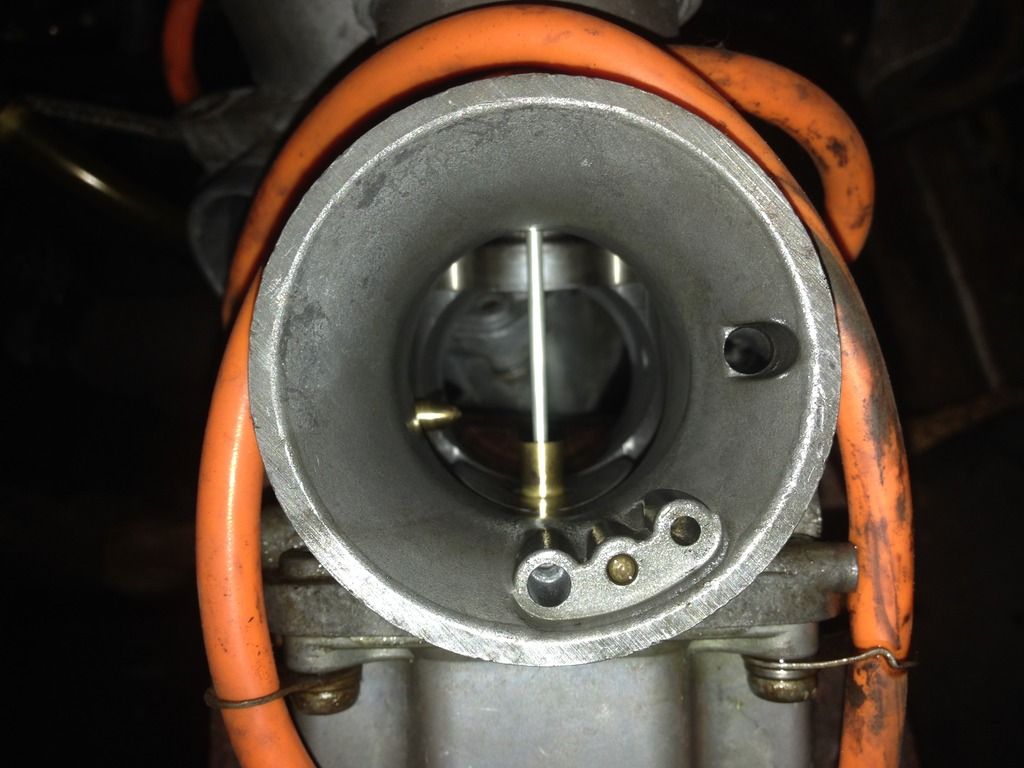 WOT slide position pictures, is the slide fully open ? Sync carbs